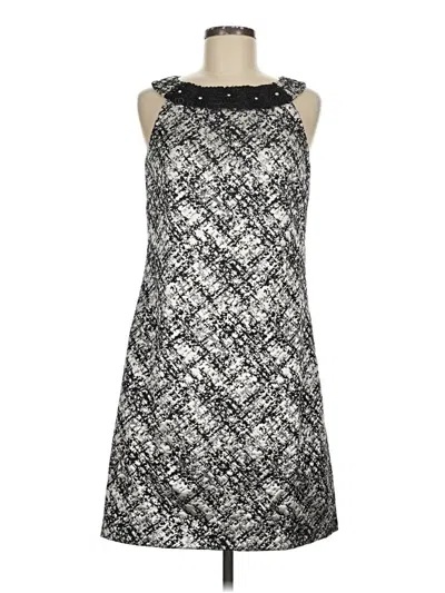 Pre-owned Melonie T Cocktail Dress In Gray