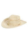 Melrose And Market Beaded Cowboy Hat In Brown