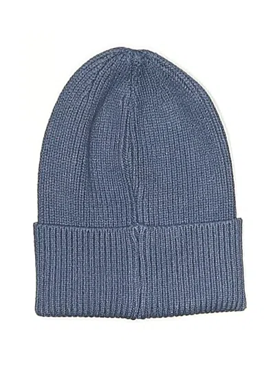 Pre-owned Melrose And Market Beanie Hat In Blue