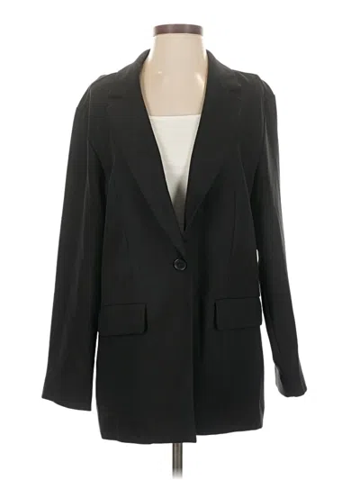 Pre-owned Melrose And Market Blazer Jacket In Black