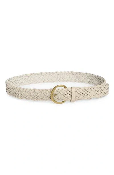 Melrose And Market Braided Faux Leather Belt In Neutral
