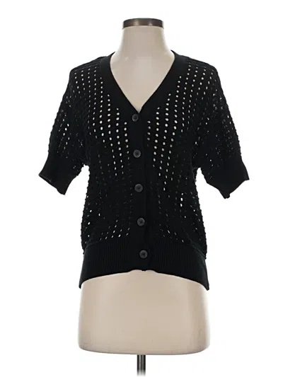 Pre-owned Melrose And Market Cardigan Sweater In Black