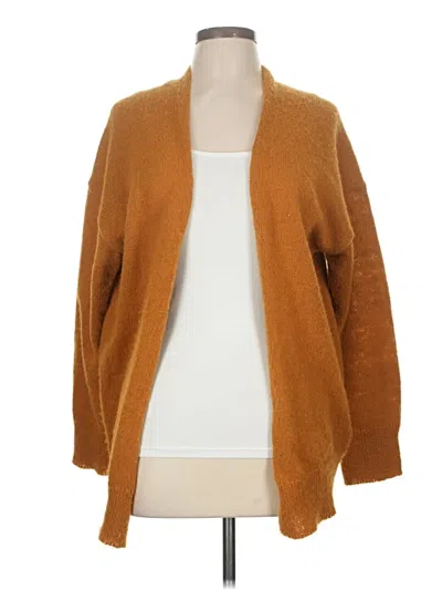Pre-owned Melrose And Market Cardigan Sweater In Brown