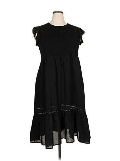 Pre-owned Melrose And Market Casual Dress In Black