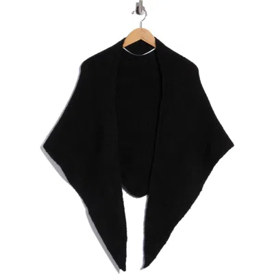 Melrose And Market Chunky Triangle Scarf In Black