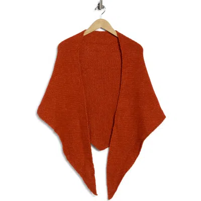 Melrose And Market Chunky Triangle Scarf In Red