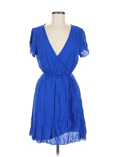 Pre-owned Melrose And Market Cocktail Dress In Blue