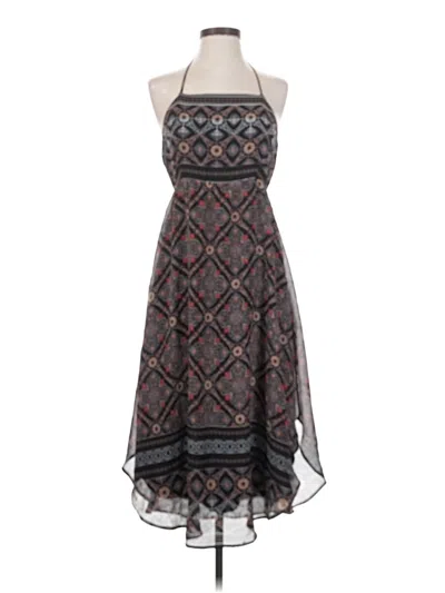 Pre-owned Melrose And Market Cocktail Dress In Gray
