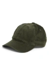 Melrose And Market Corduroy Baseball Cap In Green