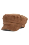 Melrose And Market Corduroy Newsboy Cap In Brown