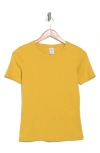 Melrose And Market Cotton Blend Baby Tee In Olive Sauterne