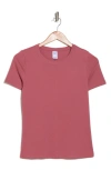 Melrose And Market Cotton Blend Baby Tee In Pink Mauve