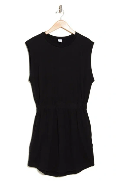Melrose And Market Cotton T-shirt Dress In Black