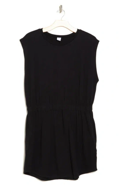 Melrose And Market Cotton T-shirt Dress In Black