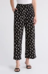 Melrose And Market Crop Pull-on Pants In Black