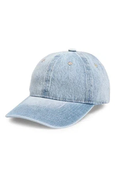 Melrose And Market Denim Dad Cap In Blue