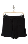 Melrose And Market Drawstring Cargo Shorts In Black