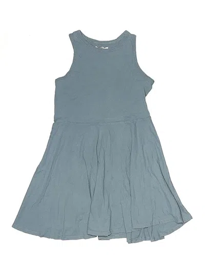 Pre-owned Melrose And Market Kids' Dress In Blue