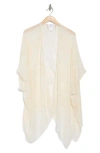 Melrose And Market Floral Print Ruana In Neutral