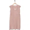 Melrose And Market Flutter Sleeve Minidress