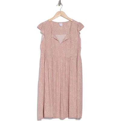Melrose And Market Flutter Sleeve Minidress