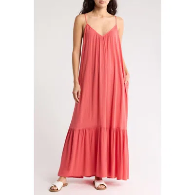 Melrose And Market Gauze Tiered Maxi Dress