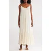 Melrose And Market Gauze Tiered Maxi Dress