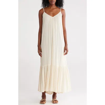 Melrose And Market Gauze Tiered Maxi Dress