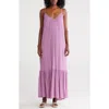Melrose And Market Gauze Tiered Maxi Dress