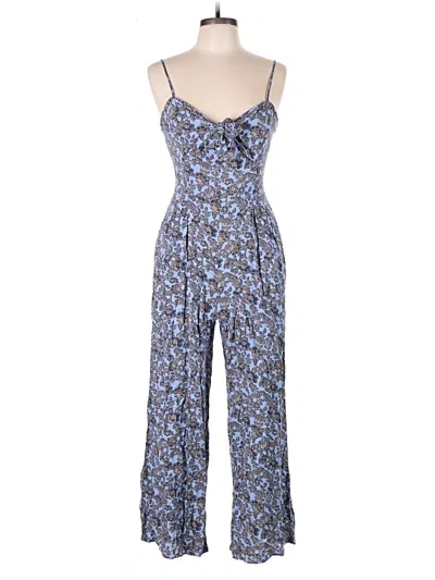Pre-owned Melrose And Market Jumpsuit In Blue