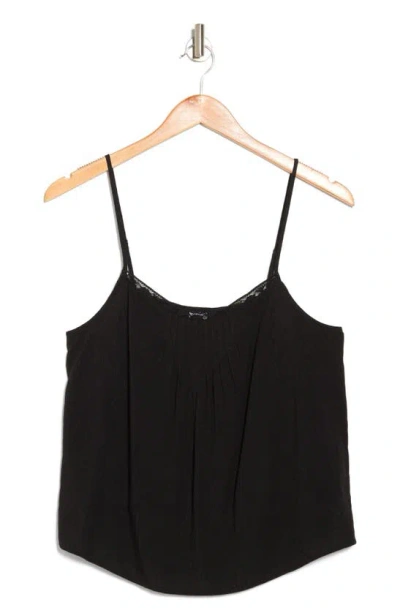 Melrose And Market Lace Trim Camisole In Black