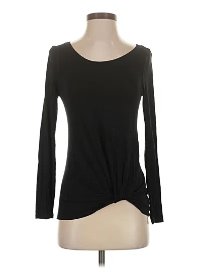 Pre-owned Melrose And Market Long Sleeve T-shirt In Black