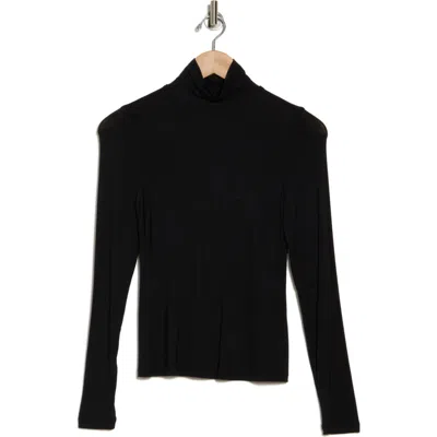 Melrose And Market Long Sleeve Turtleneck In Black
