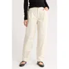 Melrose And Market Pleated Front Tapered Pants In Ivory Dove