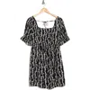 Melrose And Market Puff Sleeve Minidress