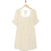 Melrose And Market Puff Sleeve Minidress