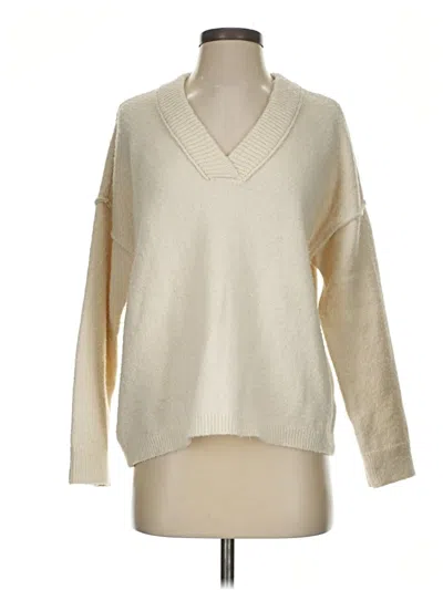 Pre-owned Melrose And Market Pullover Sweater In Ivory