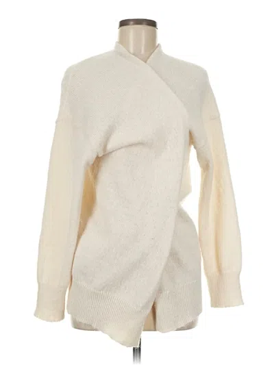 Pre-owned Melrose And Market Pullover Sweater In White