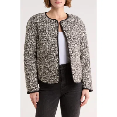 Melrose And Market Quilted Jacket In Black