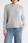 Melrose And Market Raglan Crewneck Sweater In Gray