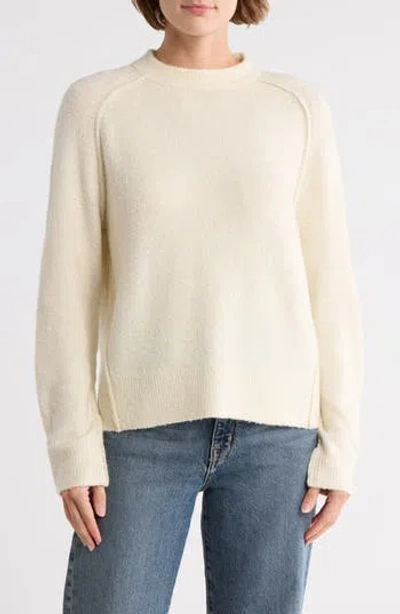 Melrose And Market Raglan Crewneck Sweater In Neutral
