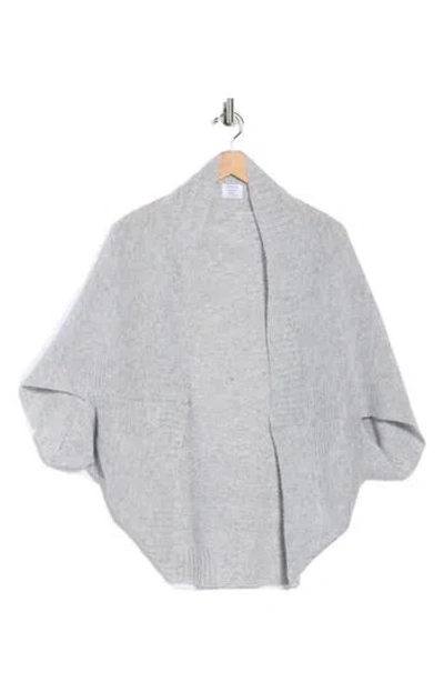Melrose And Market Rib Knit Cocoon Cardigan In Gray