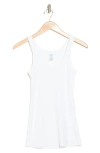 Melrose And Market Rib Scoop Neck Tank In White