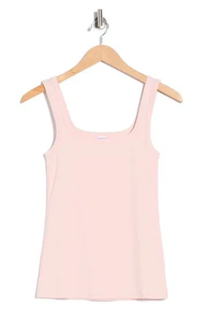 Melrose And Market Rib Tank Top In Pink