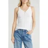 Melrose And Market Ribbed Henley Tank