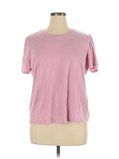 Pre-owned Melrose And Market Short Sleeve T-shirt In Pink