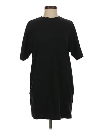 Pre-owned Melrose And Market Short Sleeve Turtleneck In Black
