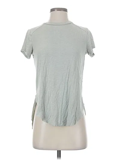 Pre-owned Melrose And Market Short Sleeve Turtleneck In Gray