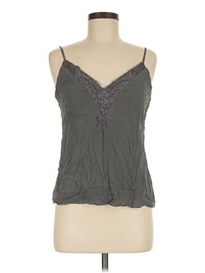 Pre-owned Melrose And Market Sleeveless Blouse In Gray