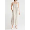 Melrose And Market Square Neck Maxi Dress